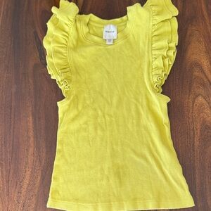 Maeve Sunny Ruffle Sleeve Womans Tank